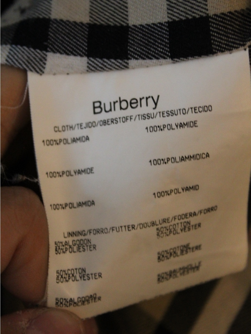 Burberry Jean Jacket sz 10, rarely worn - Picture 5 of 6